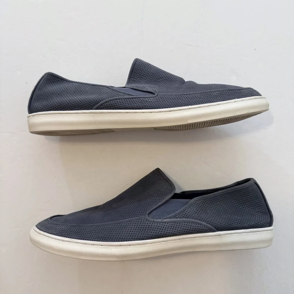 1901 Venice Perforated Suede Slip-on Shoes
